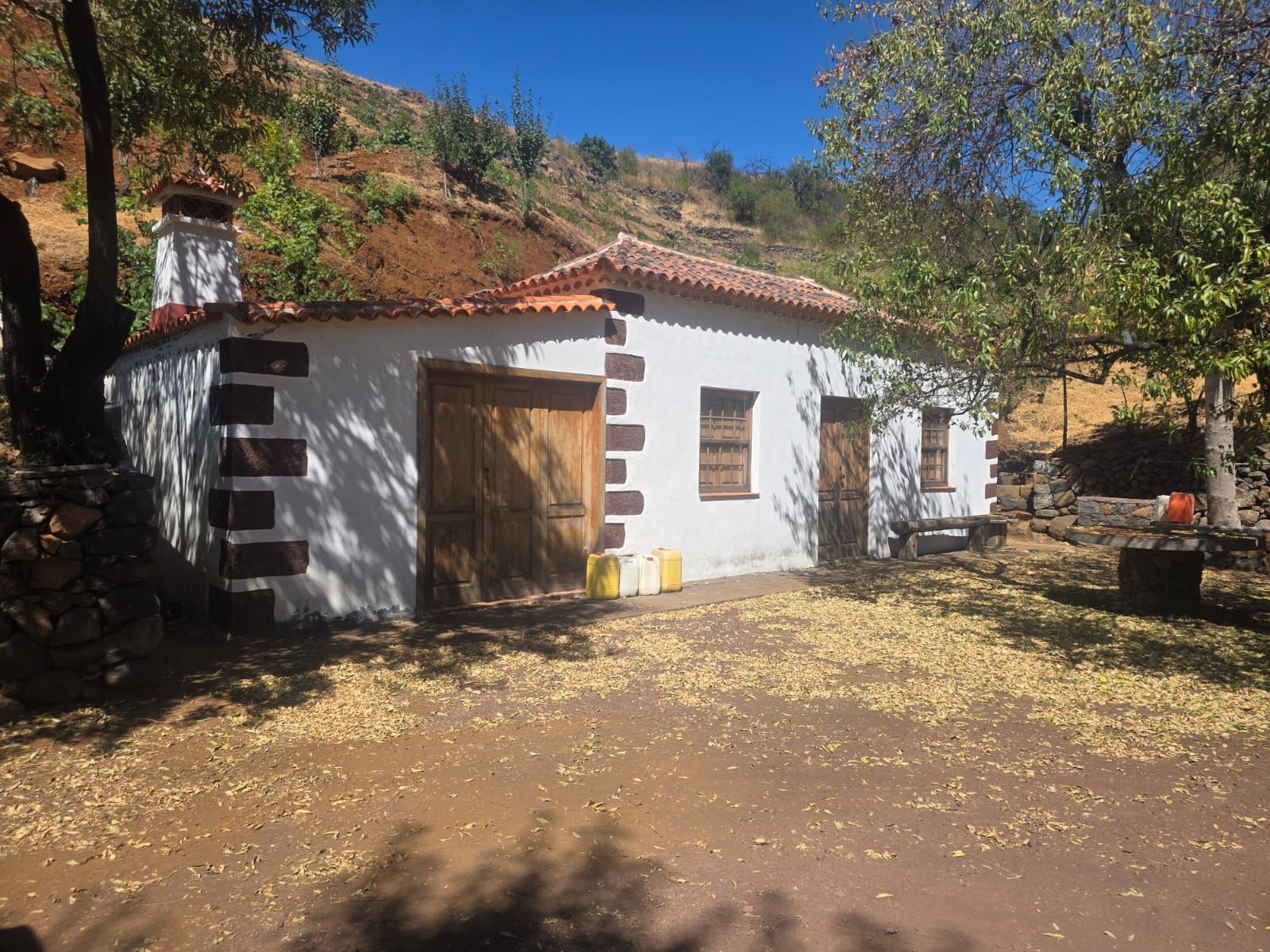Traditionelle Architektur und Weinberge in Tijarafe — photo 1